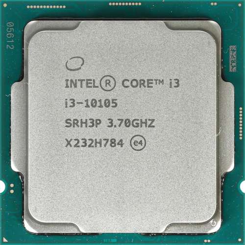 Процессор Intel Core i3 10105, LGA 1200,  OEM [cm8070104291321 srh3p]